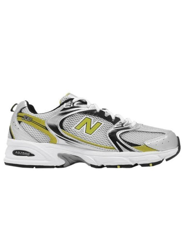 530 Low Top Sneakers Silver Yellow - NEW BALANCE - BALAAN 1