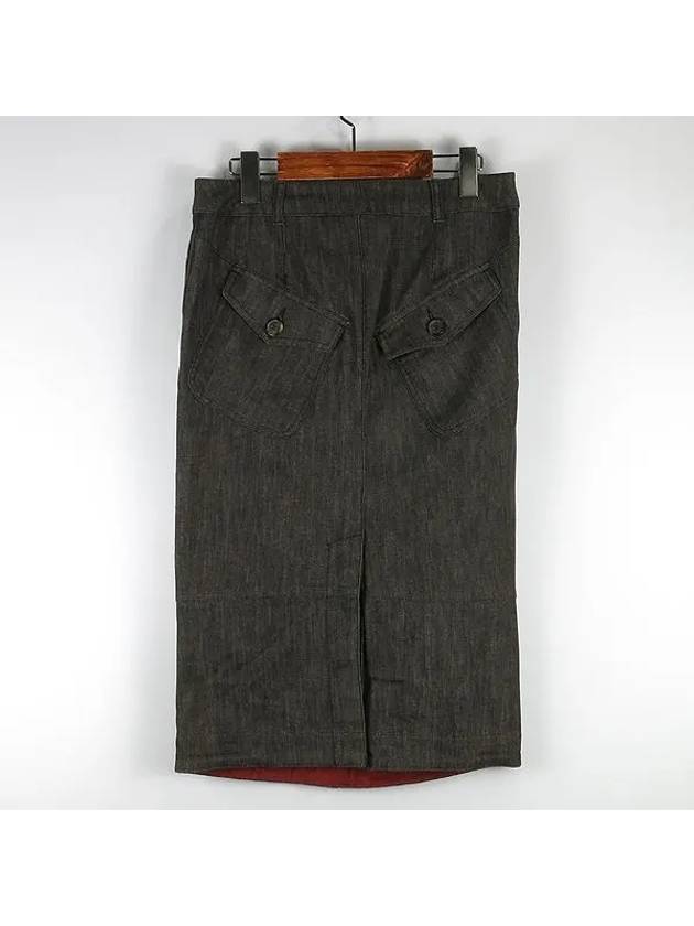 women s denim skirt - MAX MARA - BALAAN 3