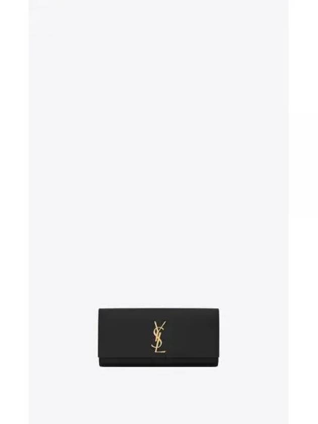 Monogram Kate Clutch Bag Black - SAINT LAURENT - BALAAN 2