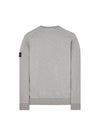 Wappen Patch Garment Dyed Sweatshirt Grey - STONE ISLAND - BALAAN 3