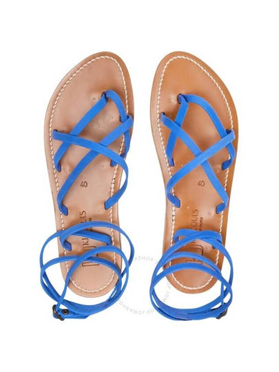 K Jacques Criss Cross Strap Zenobie Sandals Brand Size 37 US Size 6 - K.JACQUES - BALAAN 2