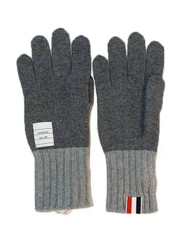 Three Stripes Logo Wool Gloves UK 34145717 270006 1100449 - THOM BROWNE - BALAAN 1