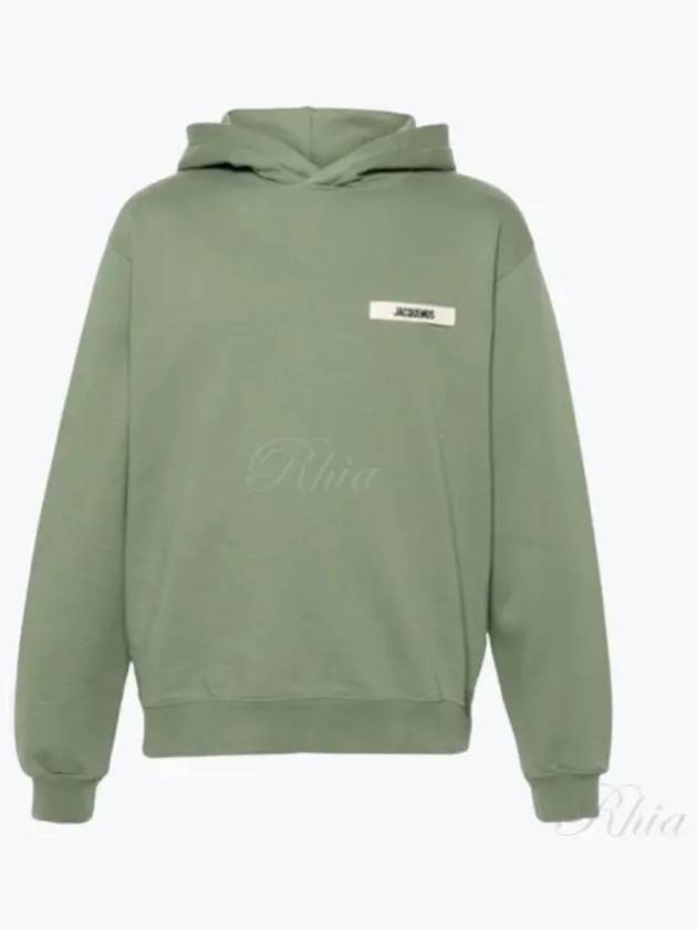 Le Gros Grain Hoodie Green - JACQUEMUS - BALAAN 2