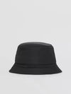 Horseferry Print Nylon Bucket Hat Black - BURBERRY - BALAAN 3