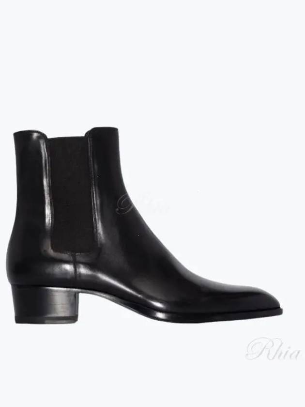 Wyatt 40 Chelsea Boots Black - SAINT LAURENT - BALAAN 2