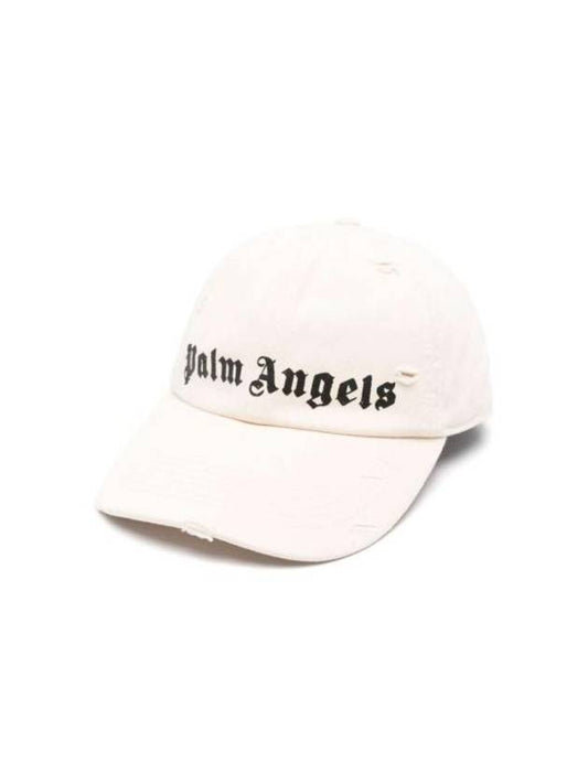 Palm Angels Hat PMLB104F24FA B003 0310 NEUTRANS - PALM ANGELS - BALAAN 1