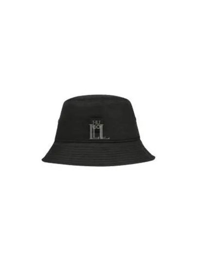 Men's Logo Patch Polyamide Bucket Hat Black - HUGO BOSS - BALAAN 2