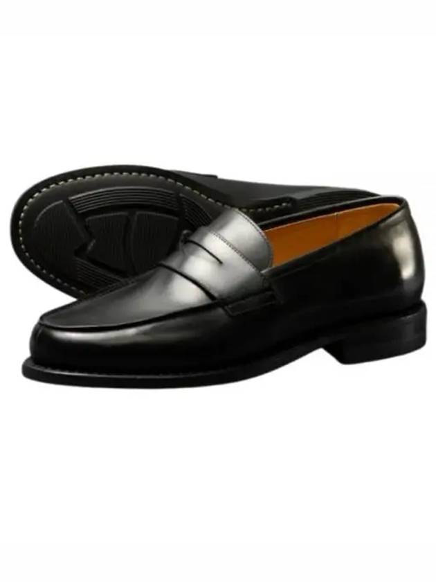 Adonis Leather Loafers Black - PARABOOT - BALAAN 2