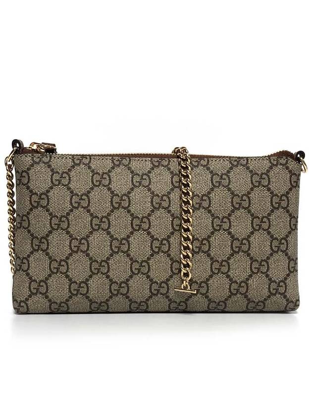 GG Supreme Mini Shoulder Bag Beige - GUCCI - BALAAN 5