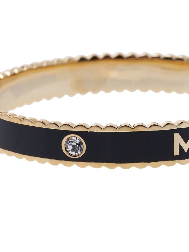 The Medallion Large Bangle Bracelet Black - MARC JACOBS - BALAAN 7