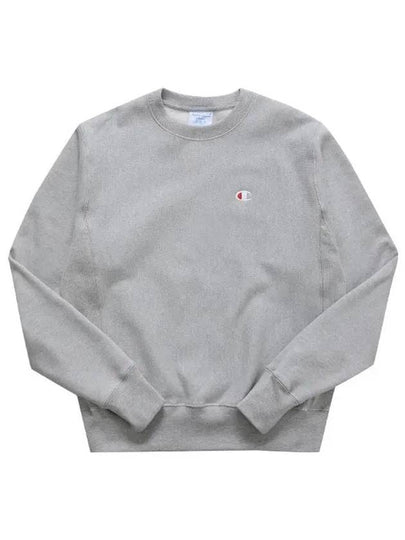 Reverse Weave C Logo Sweatshirt Oxford Gray - CHAMPION - BALAAN 2