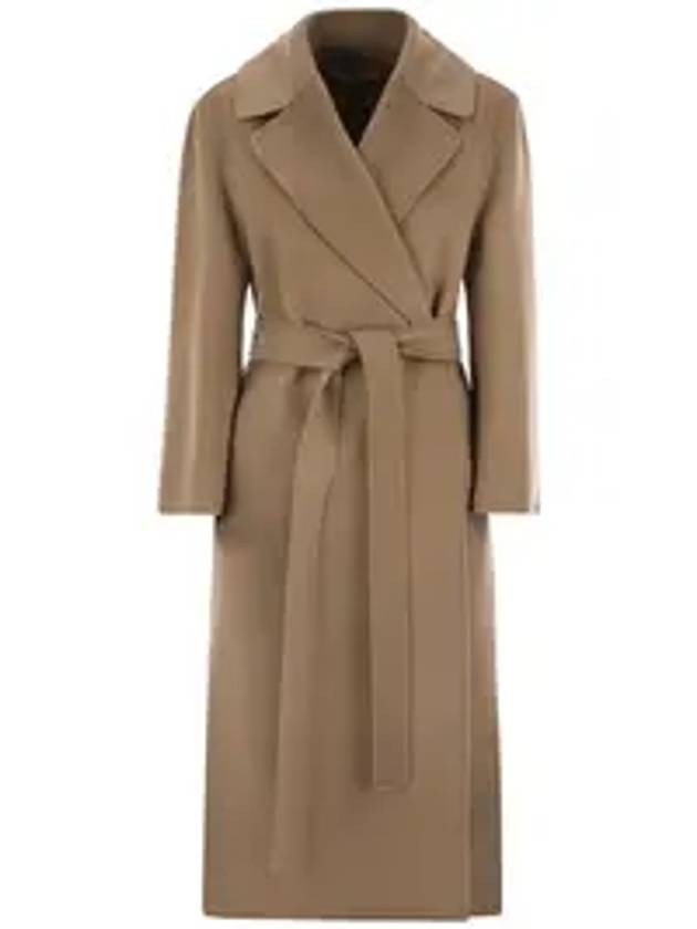 Livia Wool Single Coat Brown - S MAX MARA - BALAAN 1