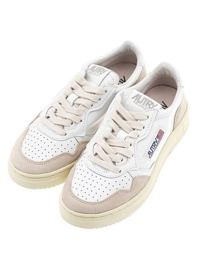 Medalist Suede Low Top Sneakers White - AUTRY - BALAAN 2