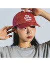 OG LOGO VINTAGE WASHED CAP P RED - NET SOCIAL CLUB - BALAAN 3