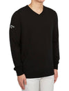 Logo Knit Top Black - CALLAWAY GOLF - BALAAN 4