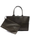 Women s Arco Small Tote Bag 652867 VCQC2 3323 24F - BOTTEGA VENETA - BALAAN 1