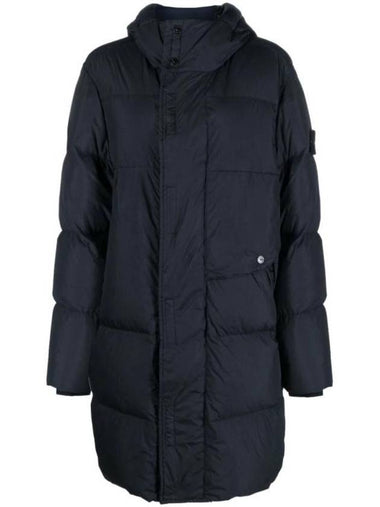 Wappen Patch Crinkle Labs Padding Navy - STONE ISLAND - BALAAN 1