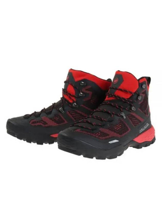 Ducan High Cut Gore-Tex High Top Sneakers Red Black - MAMMUT - BALAAN 1