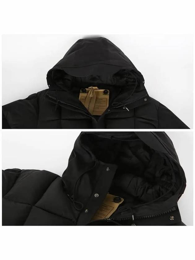 Tempest Combo Down Jacket Black - TEN C - BALAAN 6