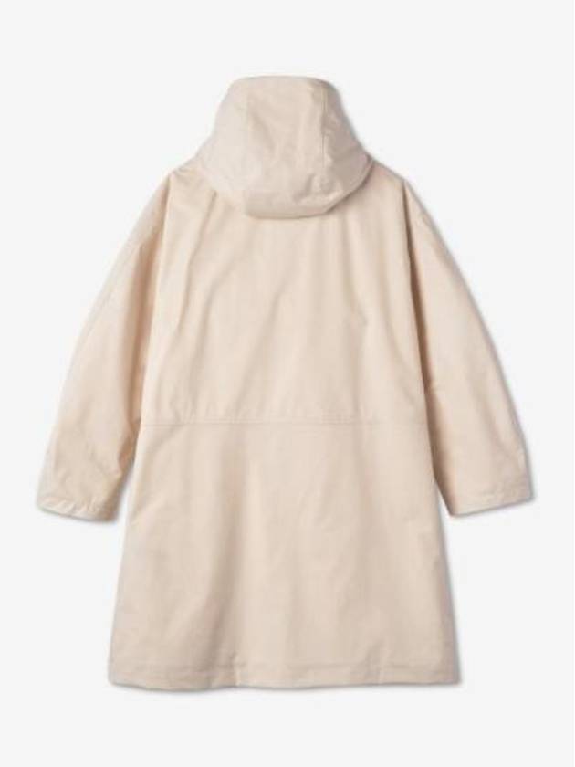 Men's Organic Washed Cotton Parka Beige - JIL SANDER - BALAAN 3