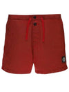 Swimming Nylon Trunk Shorts Red - STONE ISLAND - BALAAN 2