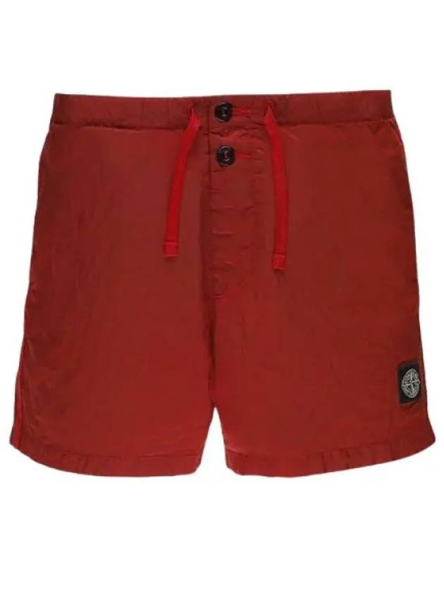 Swimming Nylon Trunk Shorts Red - STONE ISLAND - BALAAN 2