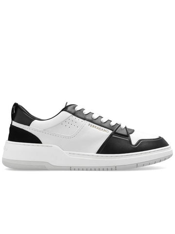 FERRAGAMO ‘Dennis’ Sneakers, Men's, White - SALVATORE FERRAGAMO - BALAAN 1