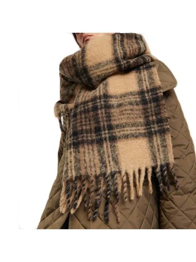 Brushed alpaca blend muffler 2247024856 - TOTEME - BALAAN 6