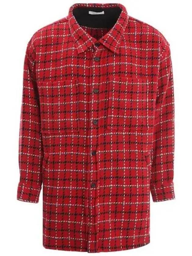 Pocket check red shirt 270297 - FAITH CONNEXION - BALAAN 1