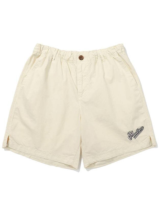 Paradise Pigment Shorts CREAM MAN - MALBON GOLF - BALAAN 1