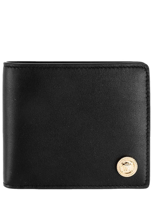 Gold Medusa Biggie Half Wallet Black - VERSACE - BALAAN 2