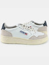 Medalist Navy Tab Low Top Sneakers White Blue - AUTRY - BALAAN 3