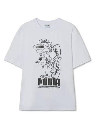 LMC Graphic Short Sleeve T Shirt White 940067 01 - PUMA - BALAAN 1