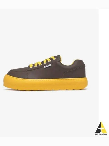 Dreamy Sneakers Dark Khaki Yellow CSHOXSNK001LTH0087203 - SUNNEI - BALAAN 1