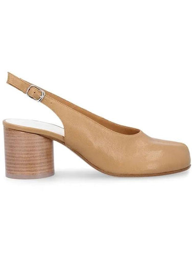 Tabi Slingback Heels Beige - MAISON MARGIELA - BALAAN 1