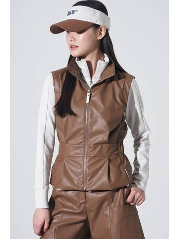 Eco-leather vest jacketCM - BLUDOT - BALAAN 1