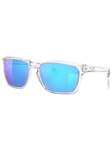 Eyewear Sylas Rectangular Sunglasses Blue - OAKLEY - BALAAN 1