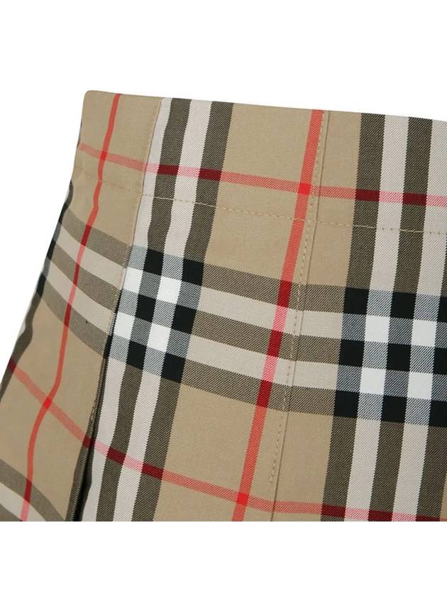 Kids Skirt 8073001ARCHIVEBEIGE Beige - BURBERRY - BALAAN 5