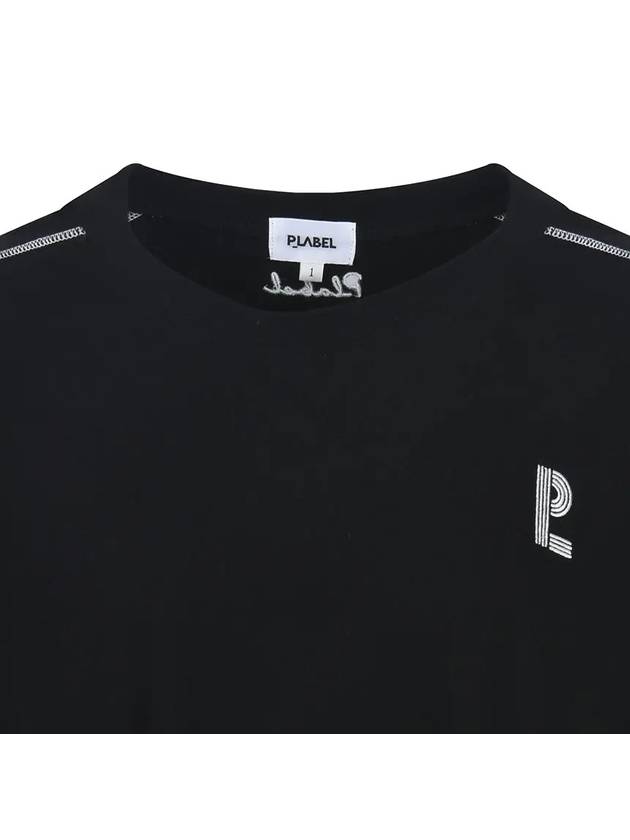 Logo Jersey T-Shirt MW3ME128BLK - P_LABEL - BALAAN 4