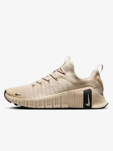 Free Metcon 6 Low Top Sneakers Desert Khaki - NIKE - BALAAN 1