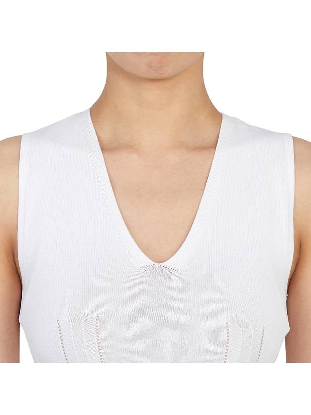 Tunica Knit Sleeveless White - MAX MARA - BALAAN 7