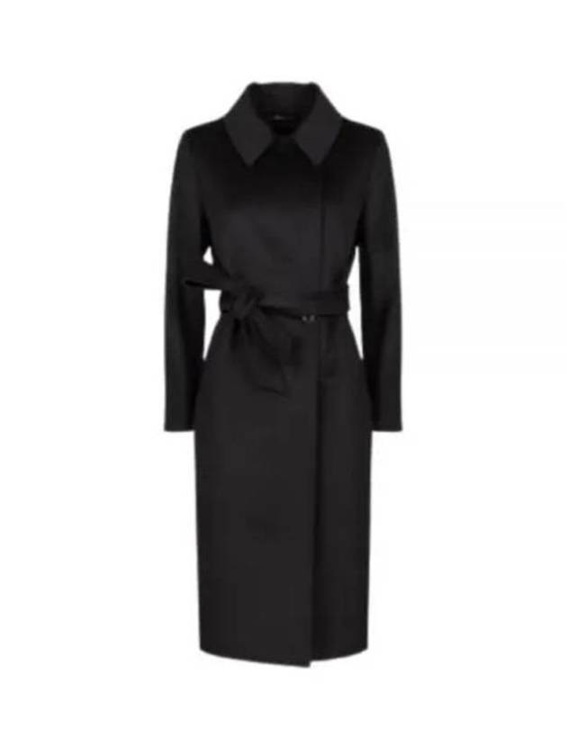 Bcollag Wool Double Coat Black - MAX MARA - BALAAN 2