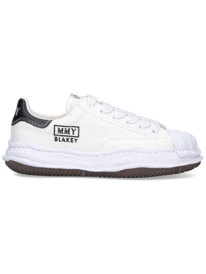 Blakey OG Sole Canvas Low Top Sneakers White - MAISON MIHARA YASUHIRO - BALAAN 2