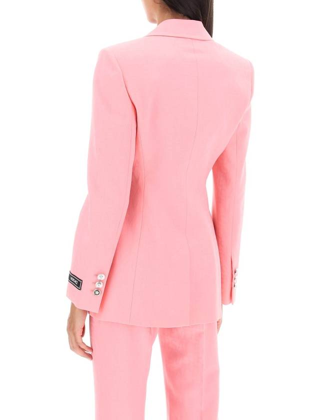 Suit Jacket 10090951A081981PN50 Pink - VERSACE - BALAAN 4