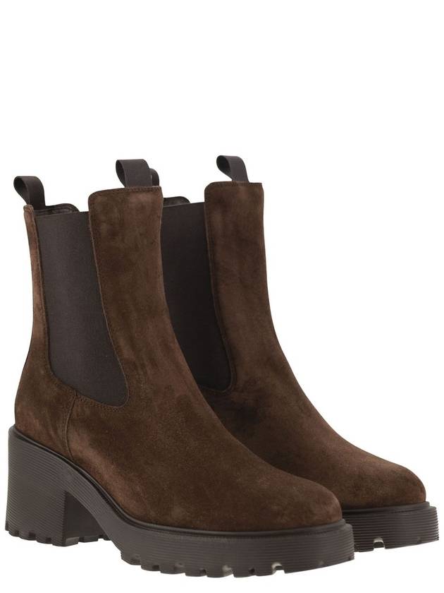 leather ankle boots 70mm HXW6490DV80BYE - HOGAN - BALAAN 5