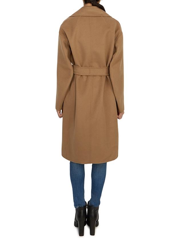 Paris Virgin Wool Single Coat Brown - MAX MARA - BALAAN 6