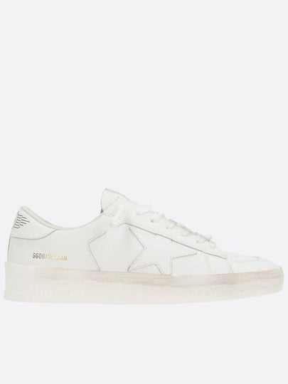 Stardan Leather Low Top Sneakers White - GOLDEN GOOSE - BALAAN 2