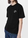 Signature Short Sleeve T Shirt Black 1AATXG - LOUIS VUITTON - BALAAN 5