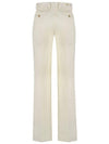 Wool Slacks Ivory - GUCCI - BALAAN 3