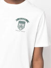 Tennis Club Badge Short Sleeve T-Shirt White - AUTRY - BALAAN 3